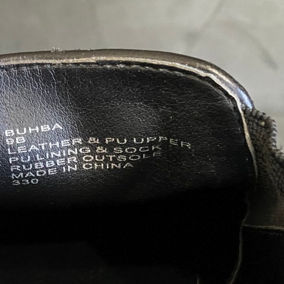 Steve Madden Buhba Black Suede Loafers - Picture 6 of 8